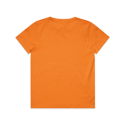 Youth Staple Tee Orange - Back