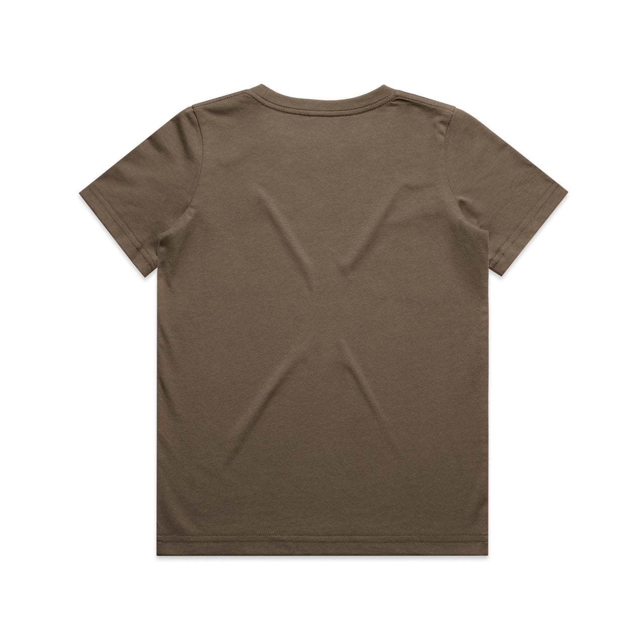 Youth Staple Tee Walnut - Back