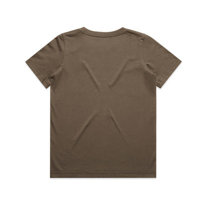 Youth Staple Tee Walnut - Back