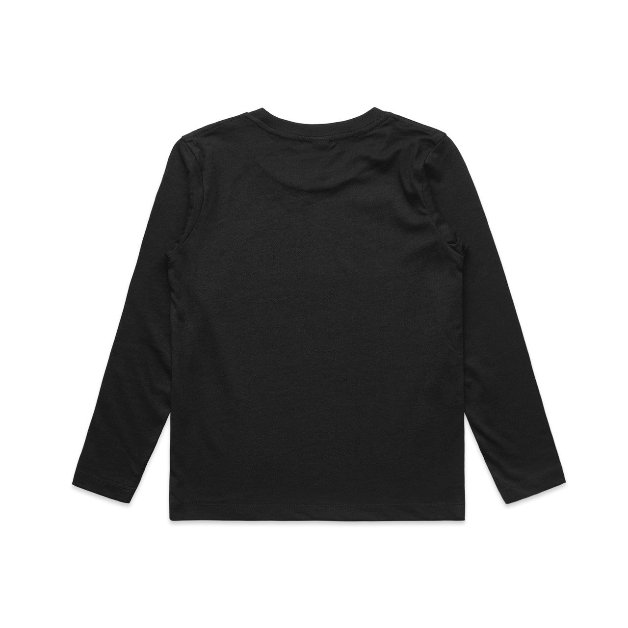 Kids Staple L/S Tee Black - Back