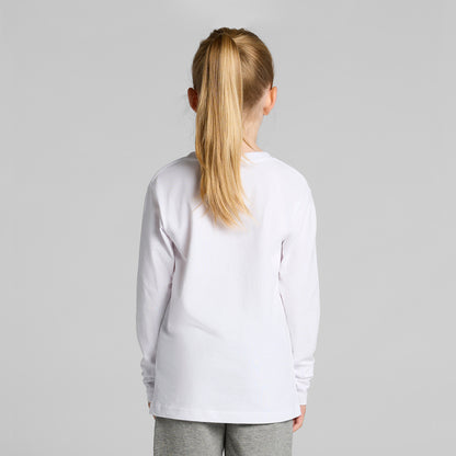 Kids Staple L/S Tee Back
