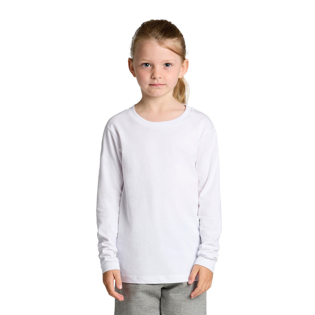 Kids Staple L/S Tee Front