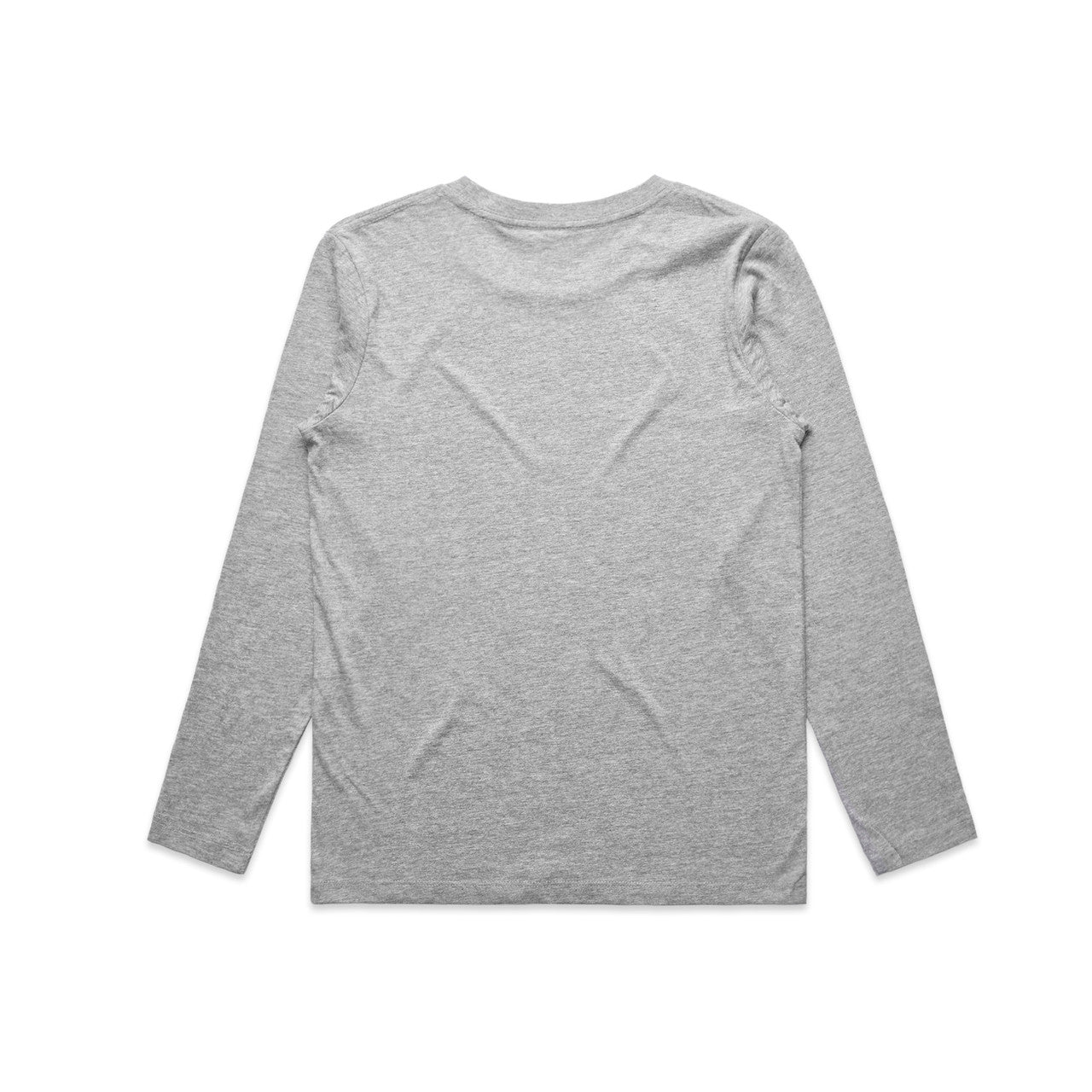 Youth Staple L/S Tee Grey Marle - Back