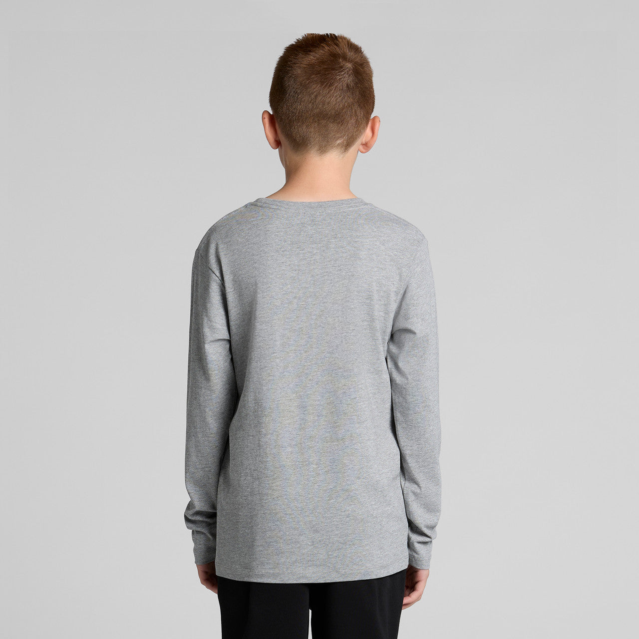 Youth Staple L/S Tee Back