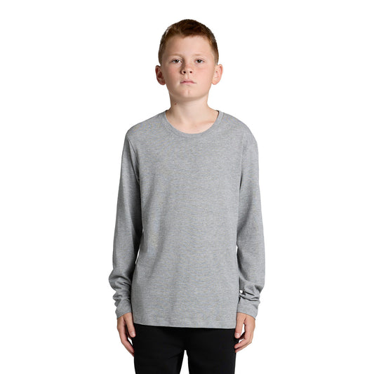 Youth Staple L/S Tee Front