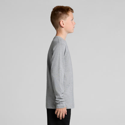 Youth Staple L/S Tee Side