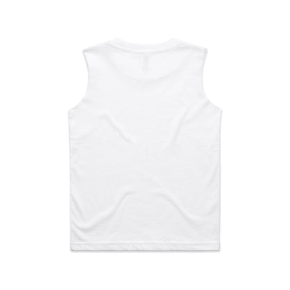 Kids Barnard Tank White - Back