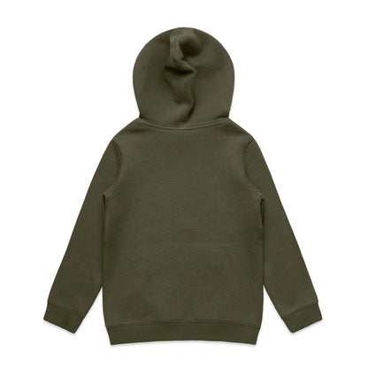 Youth Supply Hood Army - Back