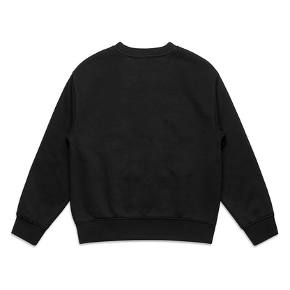 Youth Relax Crew Black - Back