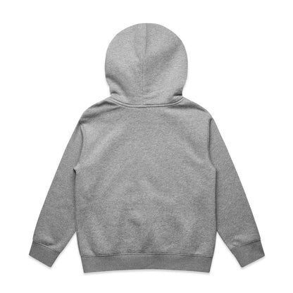 Kids Relax Hood Grey Marle - Back