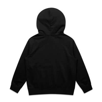Youth Relax Hood Black - Back