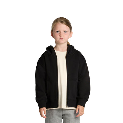 Kids Relax Zip Hood Front