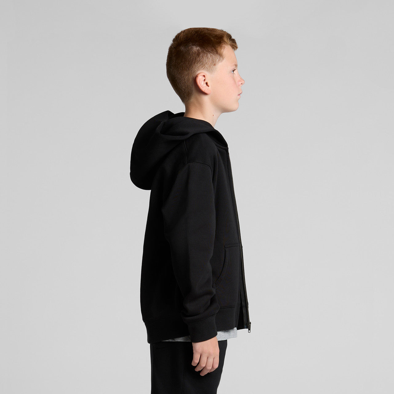 Youth Relax Zip Hood Side