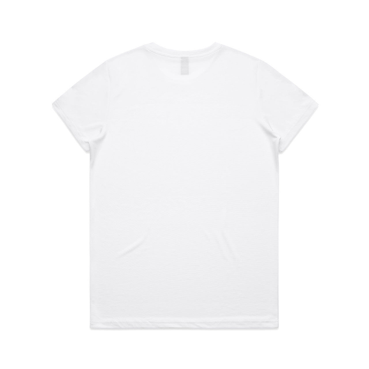 Women's Maple Active Tee White - Back