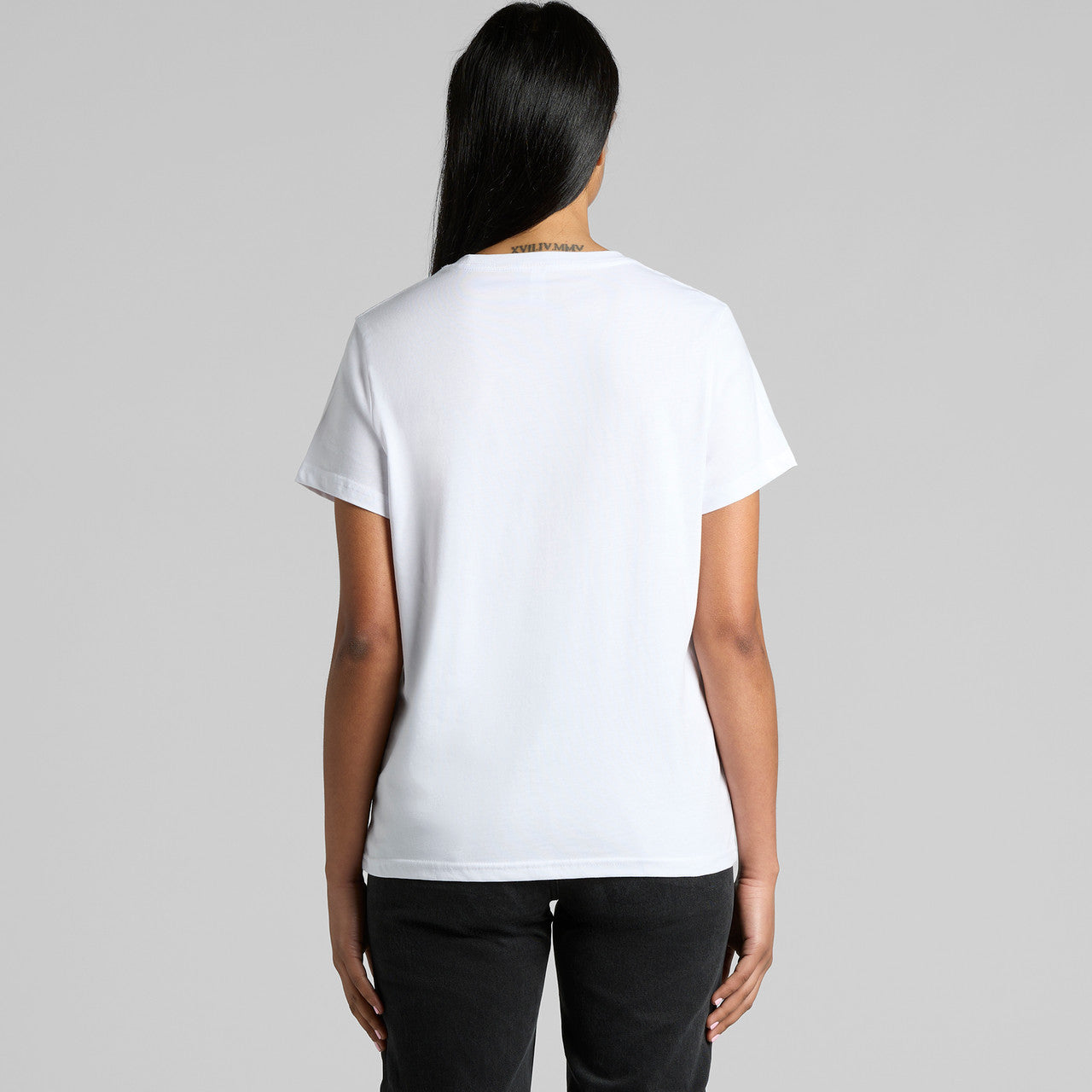 Women's Maple Organic Tee Back
