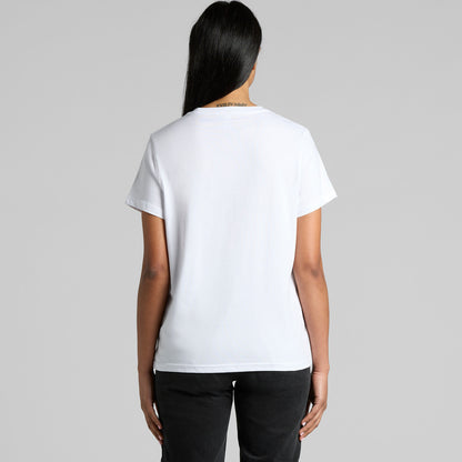 Women's Maple Organic Tee Back