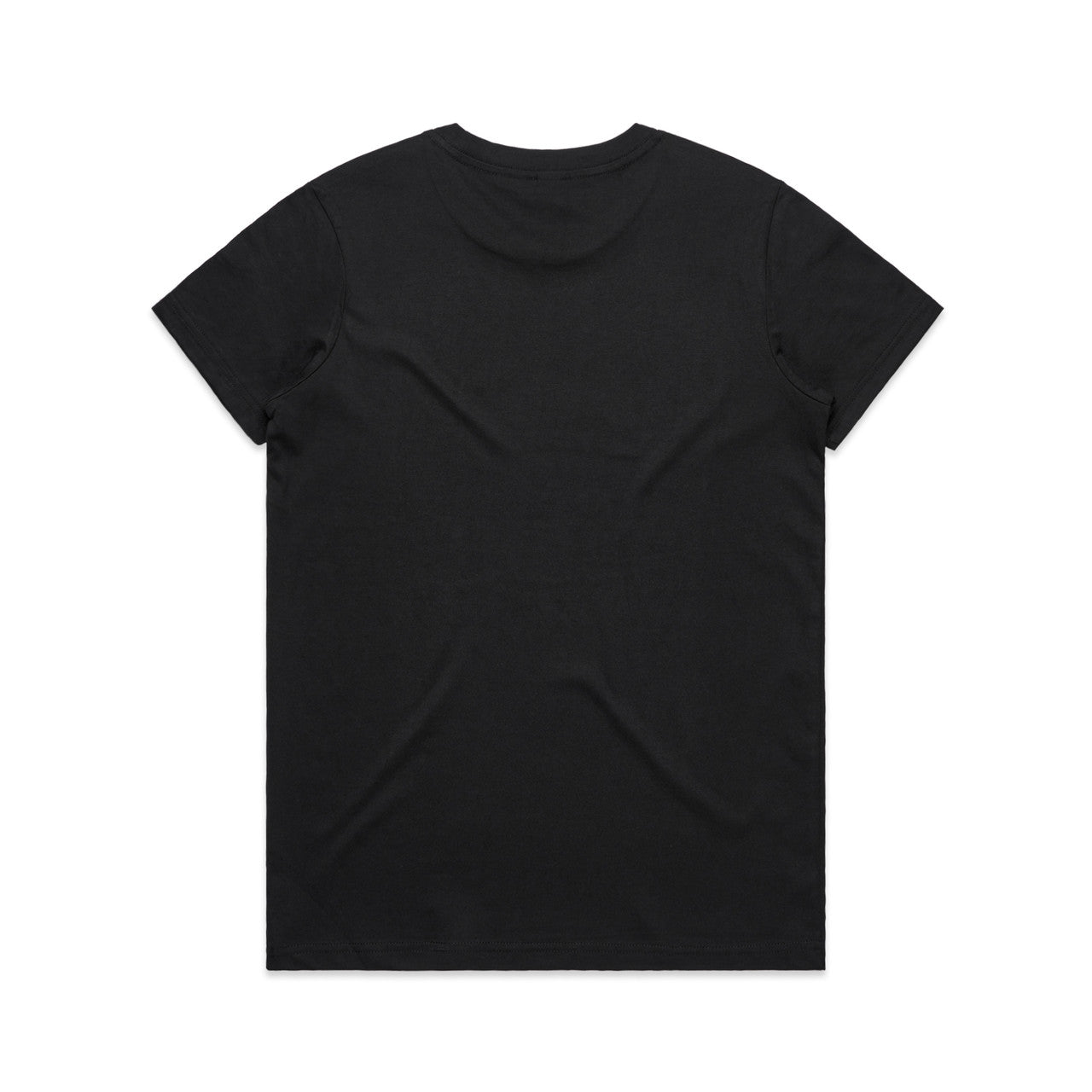 Women's Maple Tee Black - Back