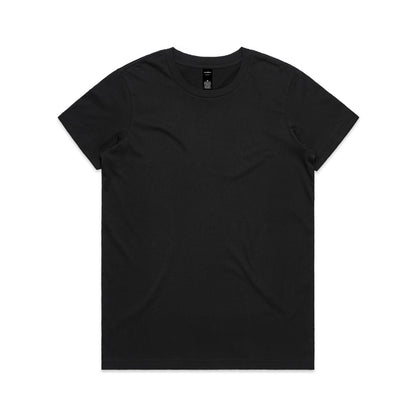 Women's Maple Tee Black