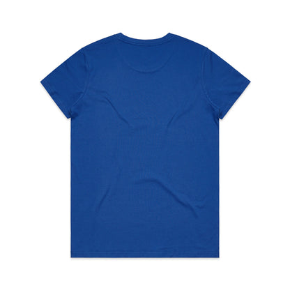 Women's Maple Tee Bright Royal - Back