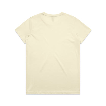 Women's Maple Tee Butter - Back