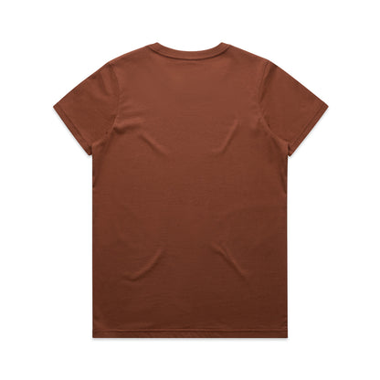 Women's Maple Tee Clay - Back