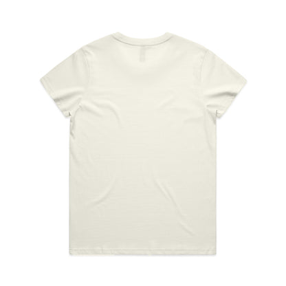 Women's Maple Tee Ecru - Back