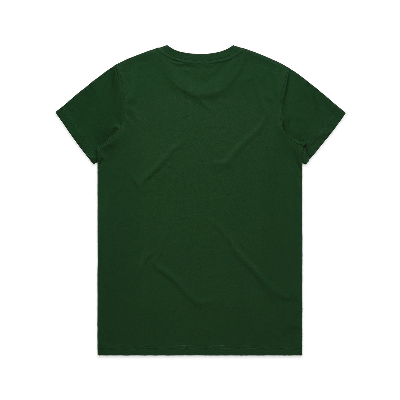 Women's Maple Tee Forest Green - Back