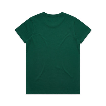 Women's Maple Tee Jade - Back