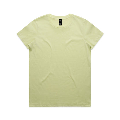 Women's Maple Tee Lime