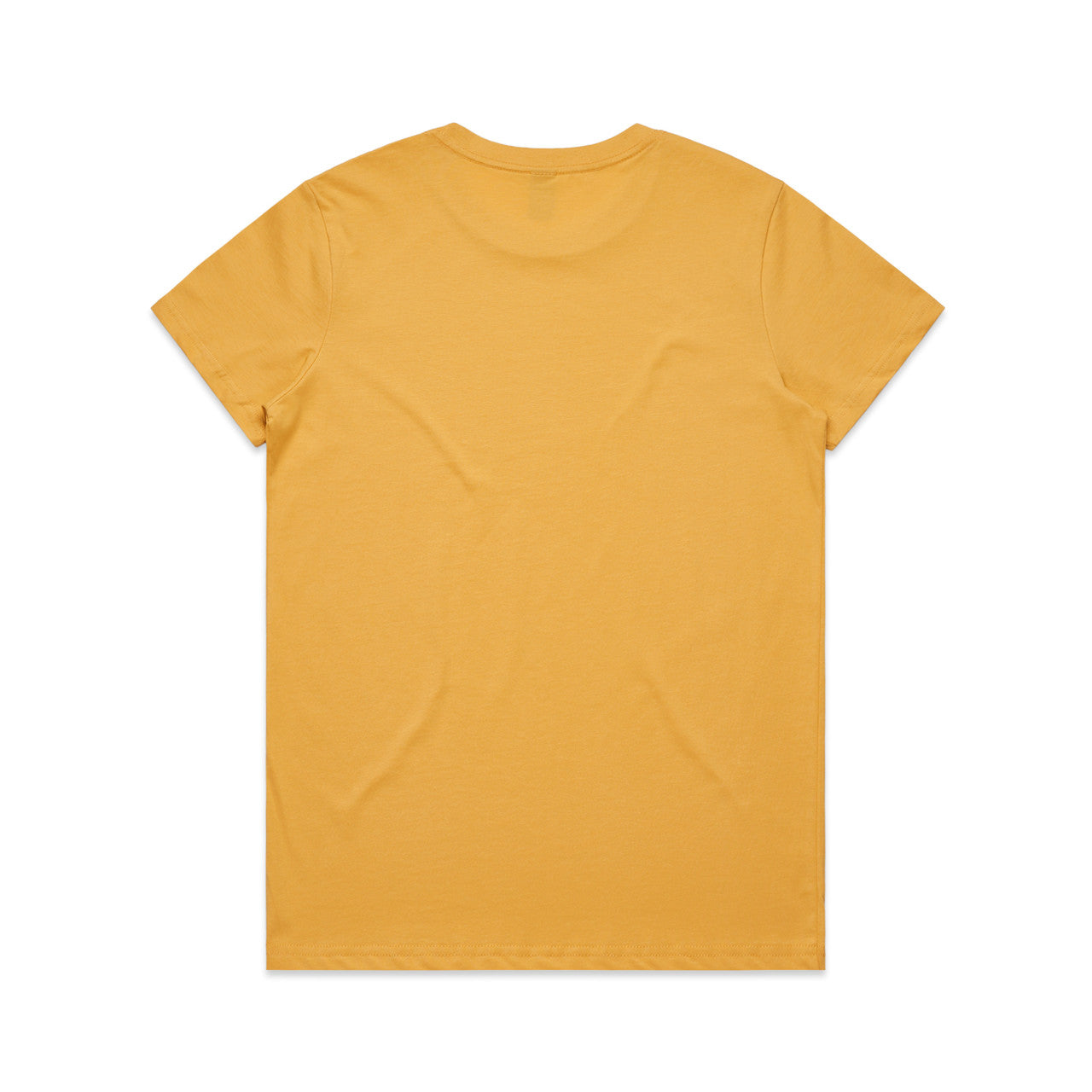 Women's Maple Tee Mustard - Back