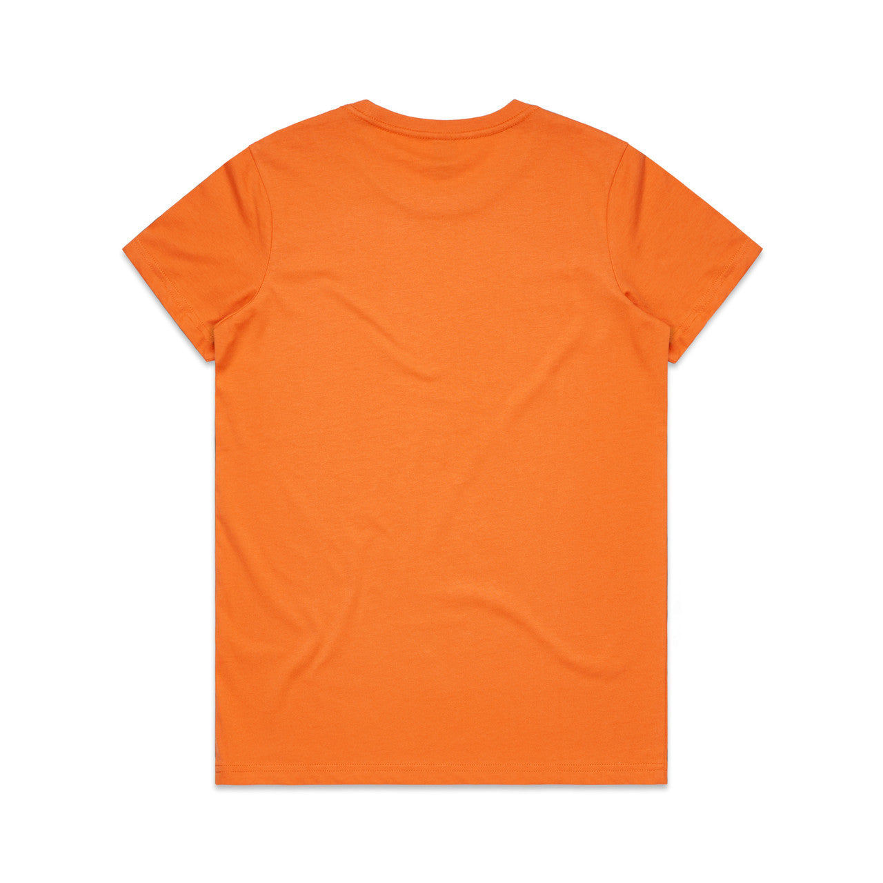 Women's Maple Tee Orange - Back