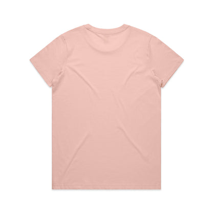 Women's Maple Tee Pale Pink - Back