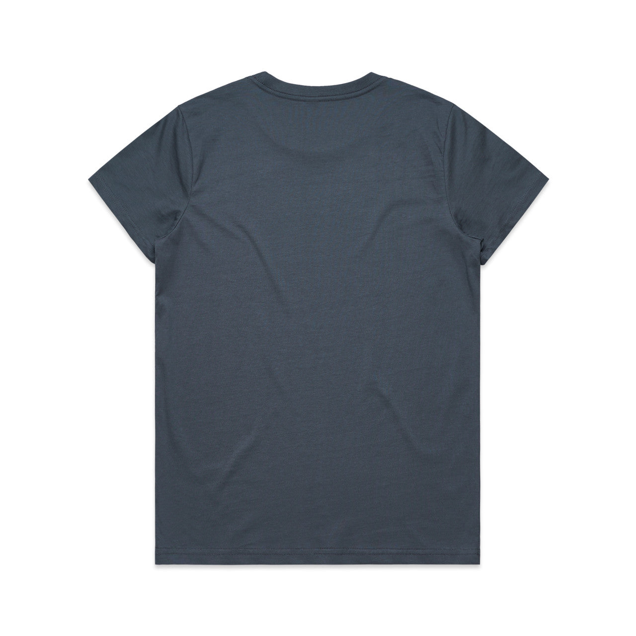 Women's Maple Tee Petrol Blue - Back