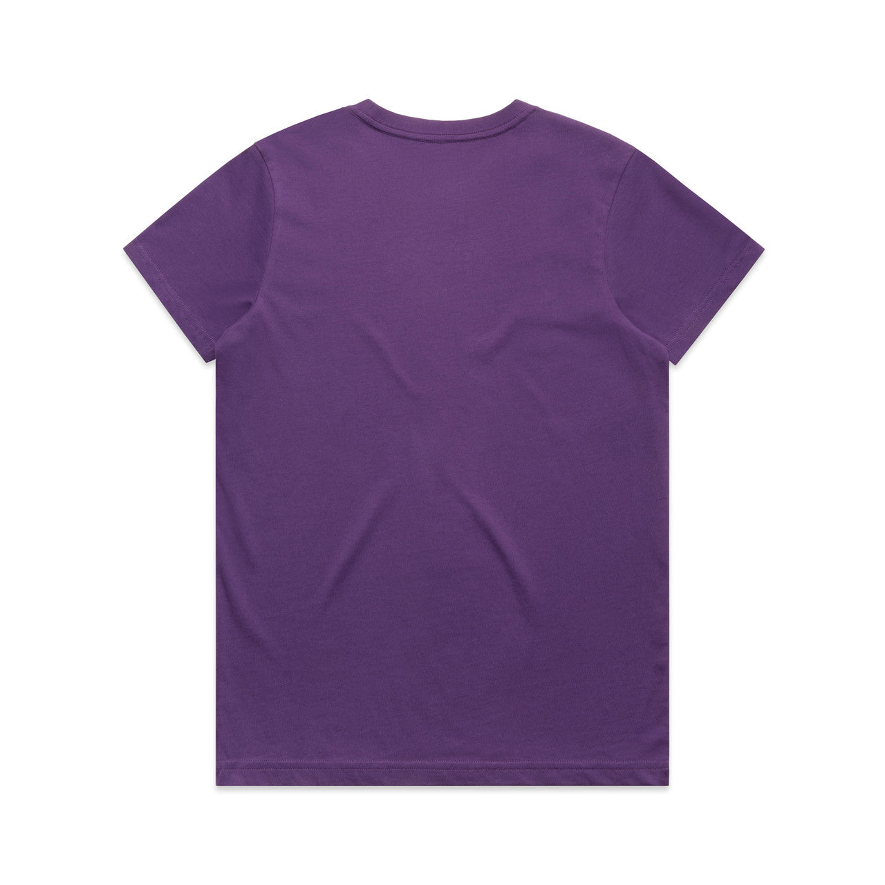 Women's Maple Tee Purple - Back