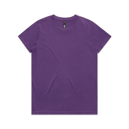 Women's Maple Tee Purple