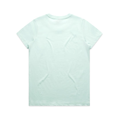 Women's Maple Tee Seafoam - Back