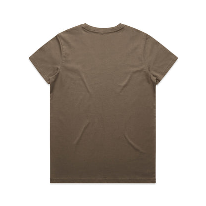 Women's Maple Tee Walnut - Back