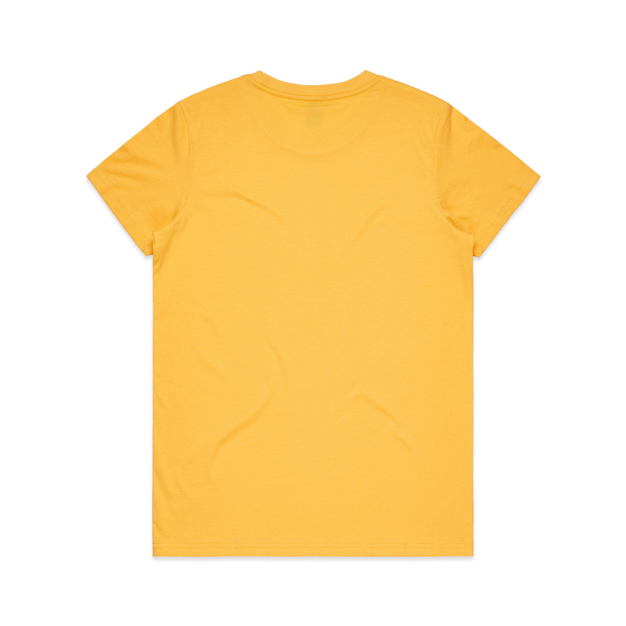 Women's Maple Tee Yellow - Back