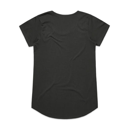 Women's Mali Tee Coal - Back