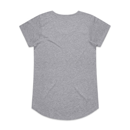 Women's Mali Tee Grey Marle - Back
