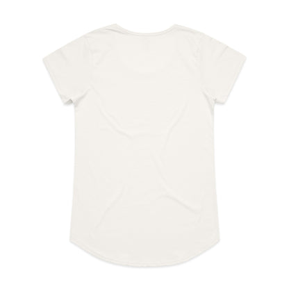 Women's Mali Tee Natural - Back