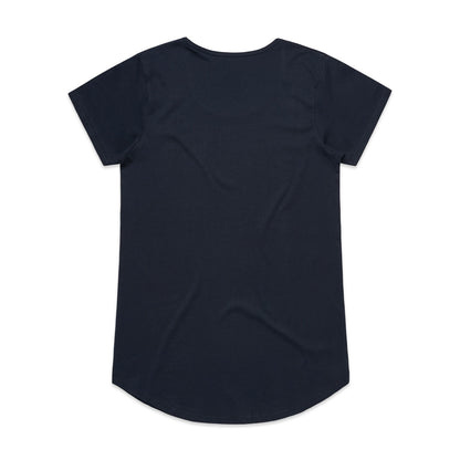 Women's Mali Tee Navy - Back
