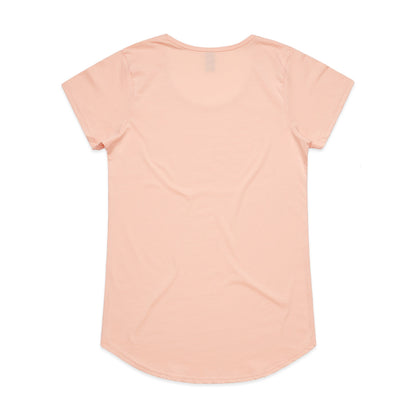 Women's Mali Tee Pale Pink - Back