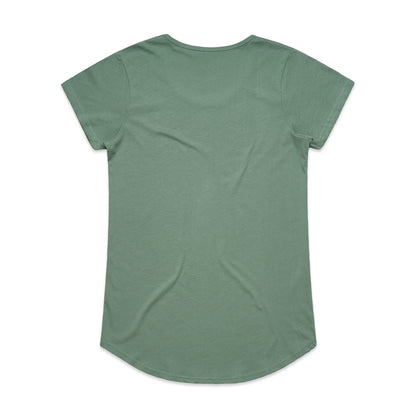 Women's Mali Tee Sage - Back