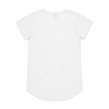 Women's Mali Tee White - Back