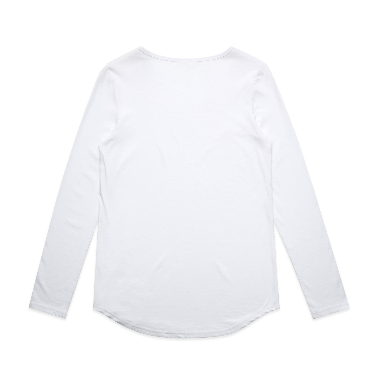 Women's Mali L/S Tee White - Back
