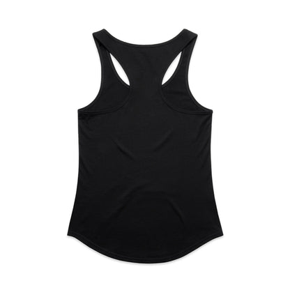 Women's Mali Racerback Black - Back