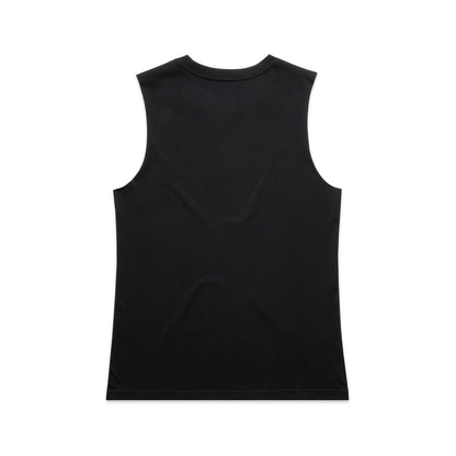 Women's Maple Tank Black - Back