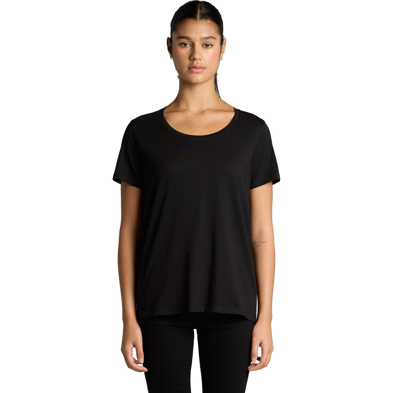 Women's Maple Scoop Tee Front