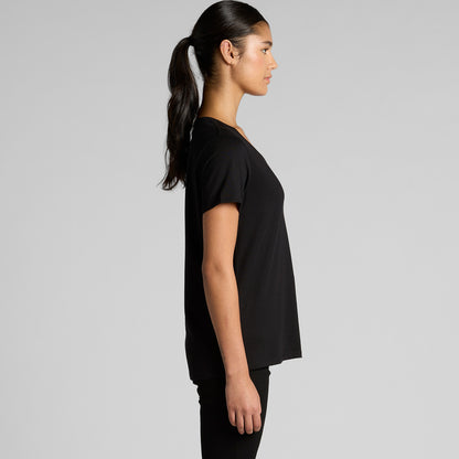 Women's Maple Scoop Tee Side